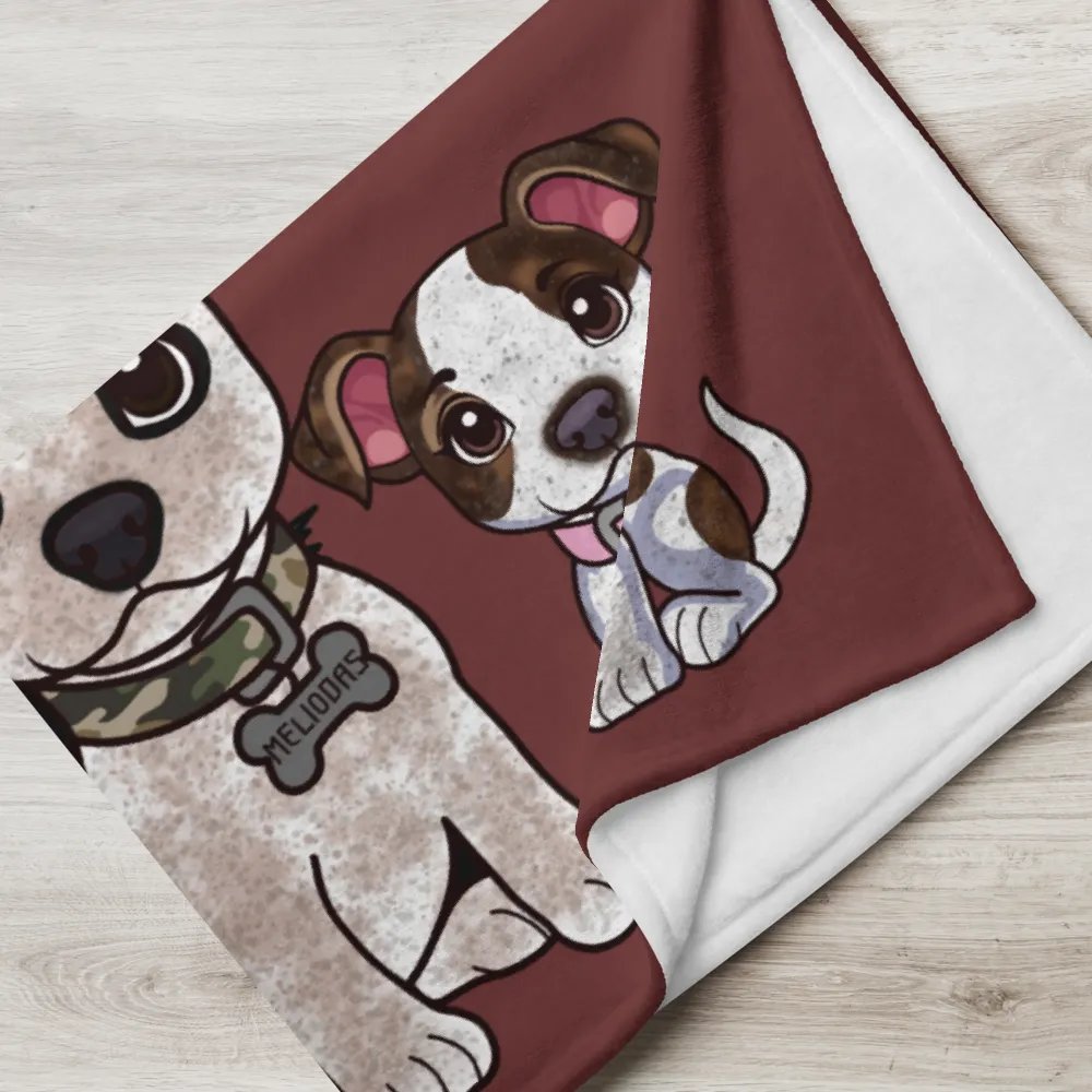 The spooky crew throw blanket product image (5)