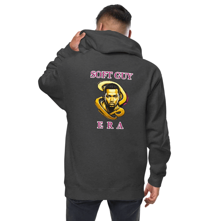 SOFT GUY ERA ZIP HOODIE (HEATHER CHARCOAL)) product image (1)