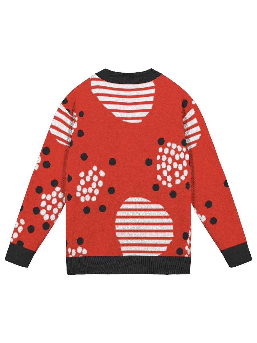 Geometric Fusion Knitted Cardigan product image (9)