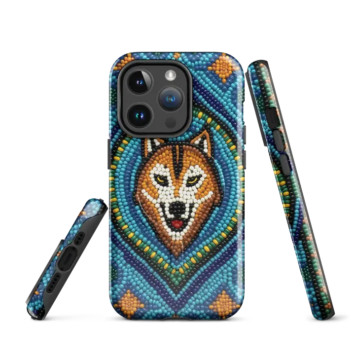 Spirit Wolf Faux-Beaded iPhone® Case product image (3)