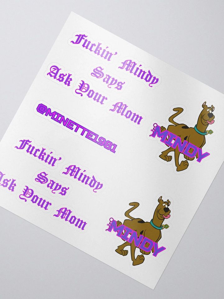 Ask Your Mom Sticker Sheet product image (2)