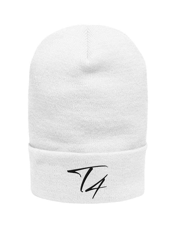 T4 Logo Beanie ( Black Font) product image (1)