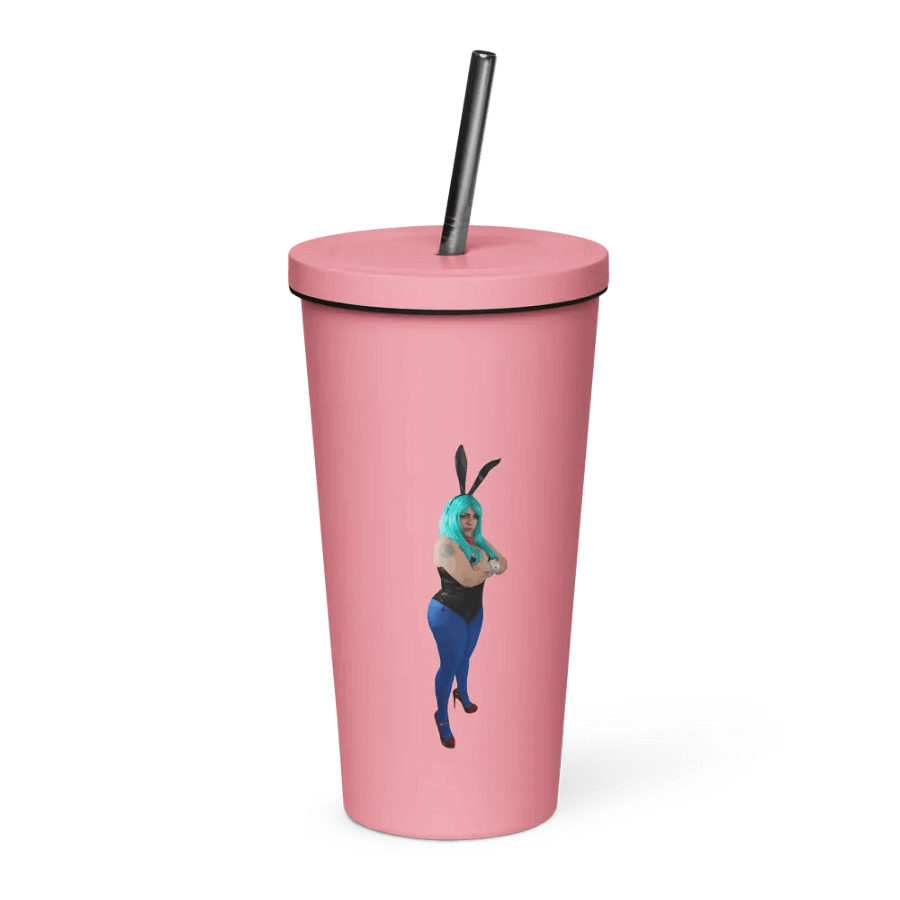 Bulma Bunny Insulated Tumbler w/ Straw product image (1)