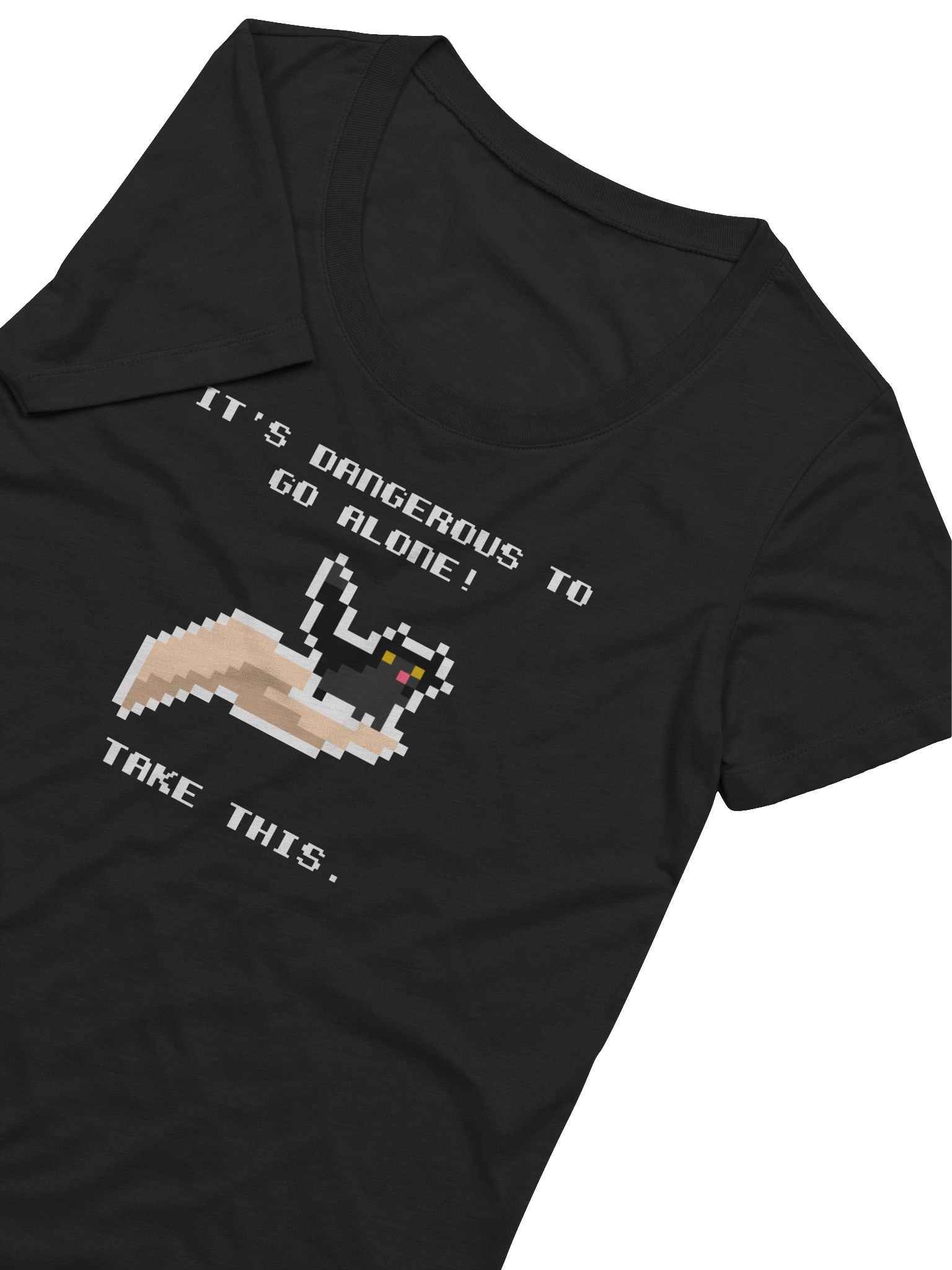 Dangerous To Go Alone Women's Tee product image (10)
