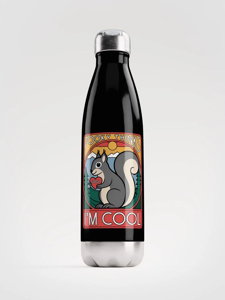 Pooky's thinks i'm cool Stainless Steel Water Bottle product image (1)