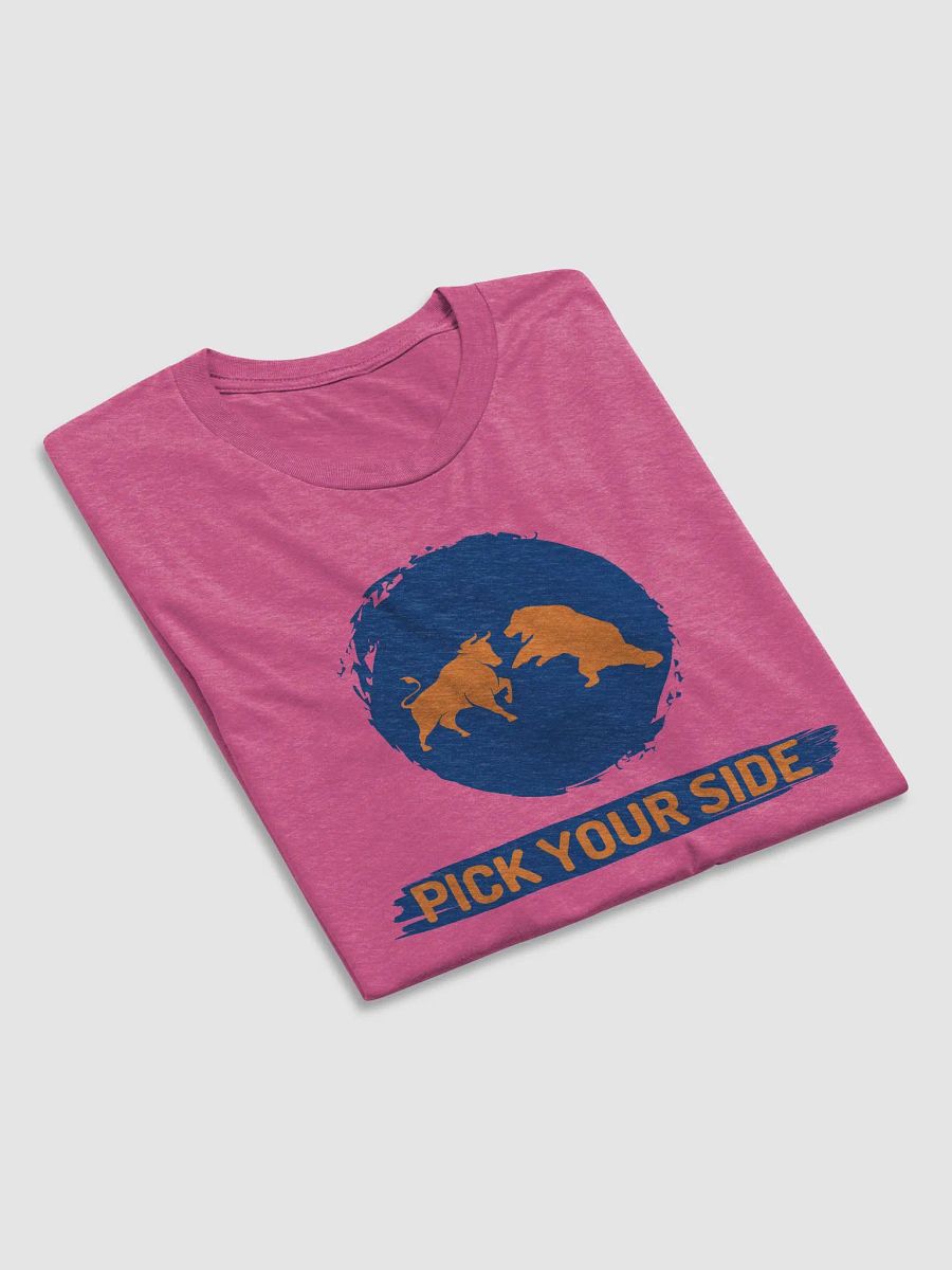 Bull Bear Pick Your Side Triblend T product image (7)