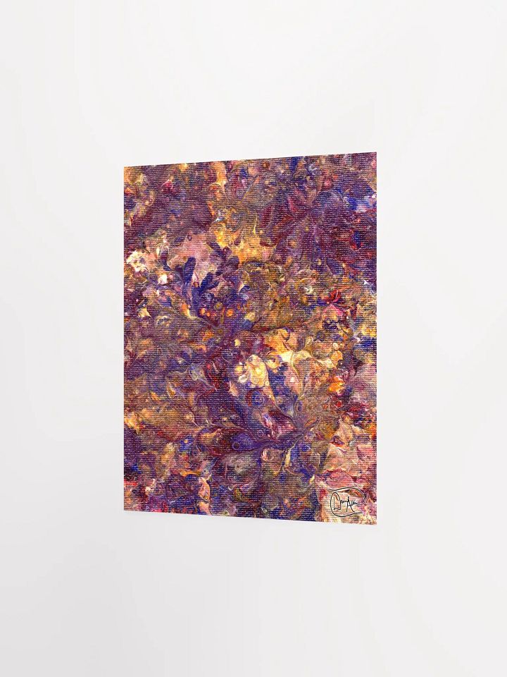 Victorian Flowers Fluid Acrylic Print product image (2)