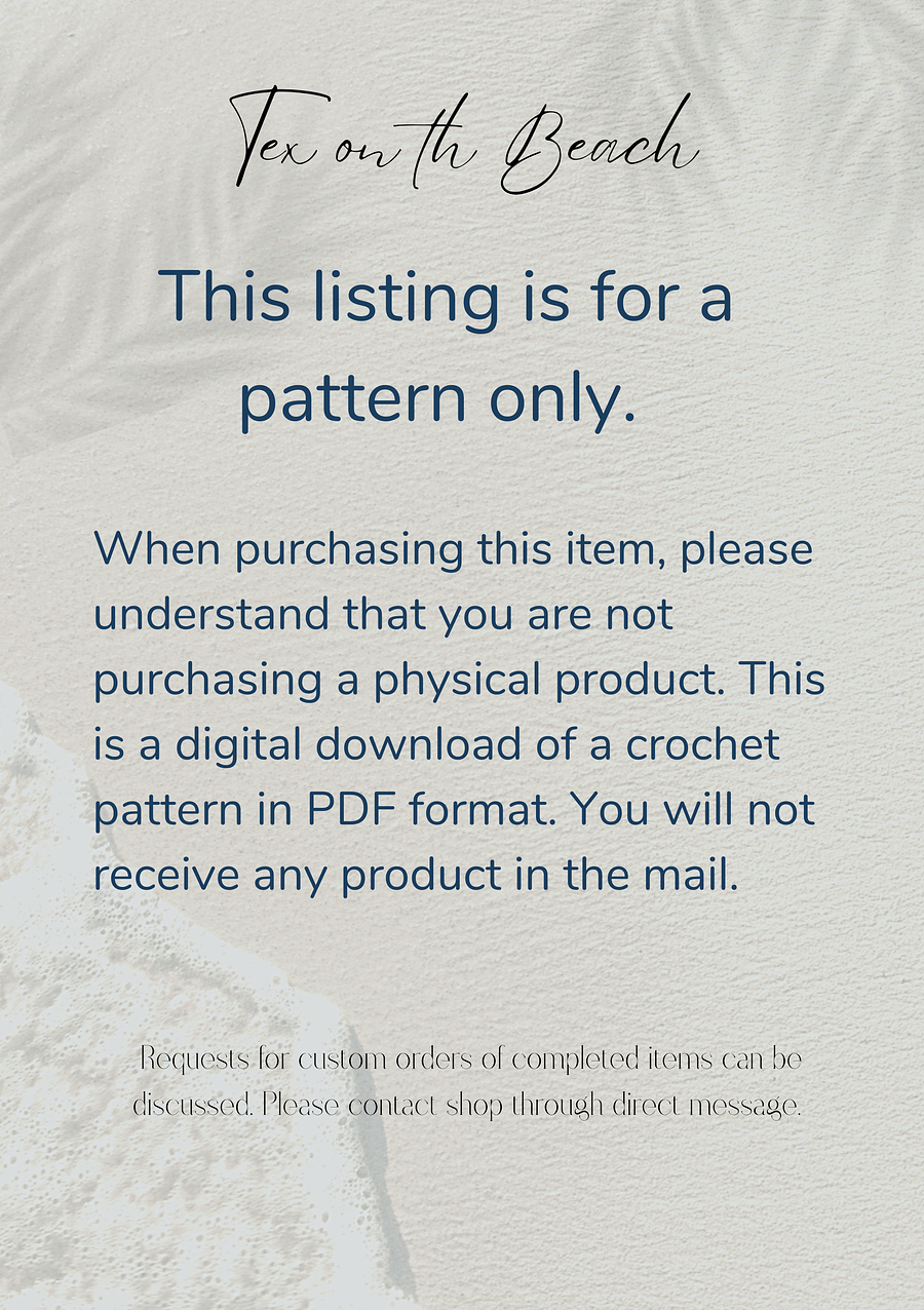 Fingertip Oven Mitt Crochet Pattern product image (5)