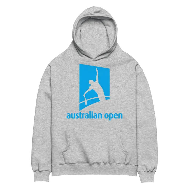Australian Open Tennis Player Silhouette Hoodie product image (8)