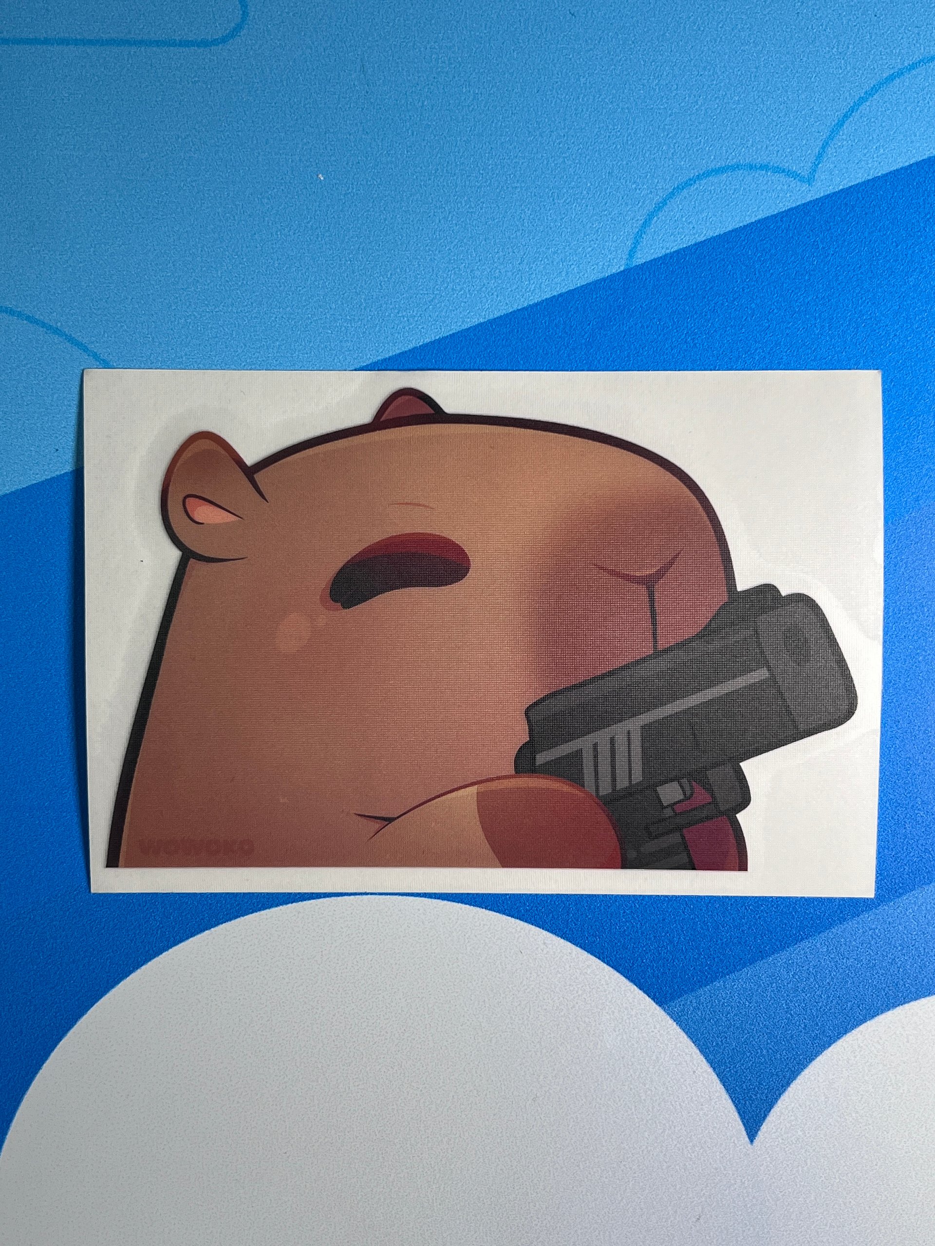 Capybara w/ a gun - Peeker product image (1)