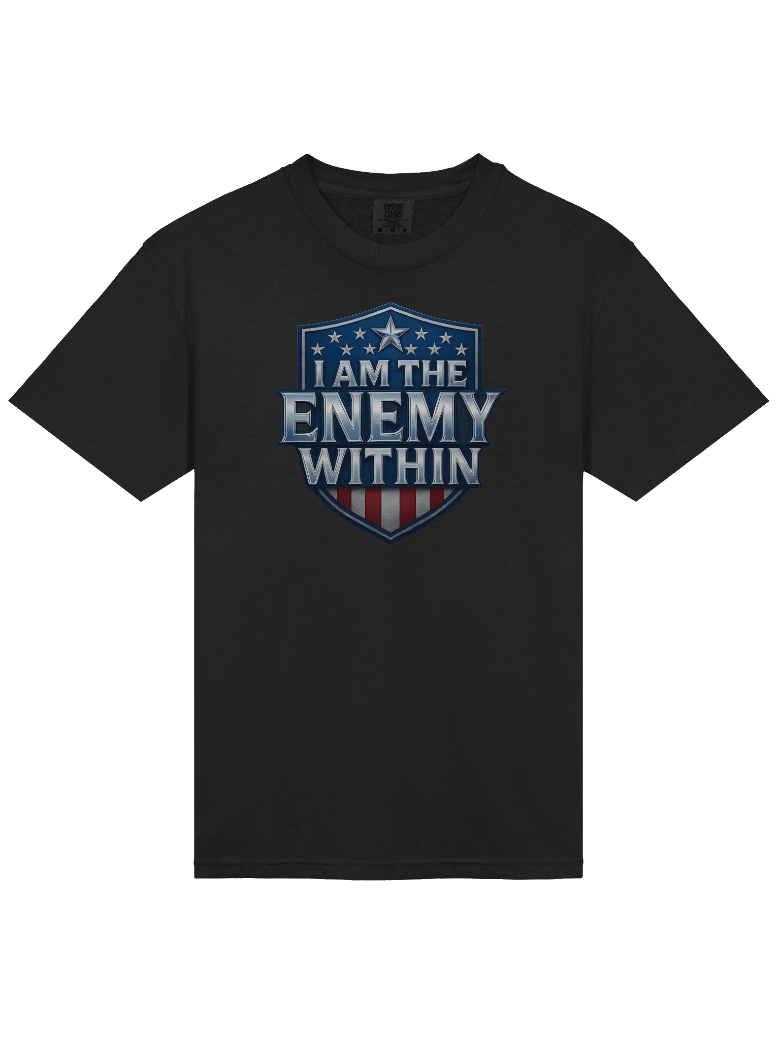 I Am the Enemy Within Shield T-Shirt product image (20)