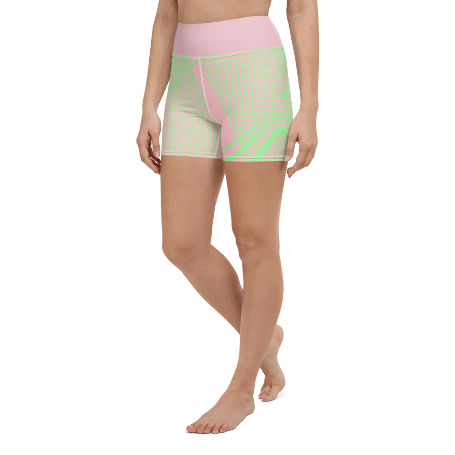Neon Breeze High-Waisted Surf Shorts product image (5)