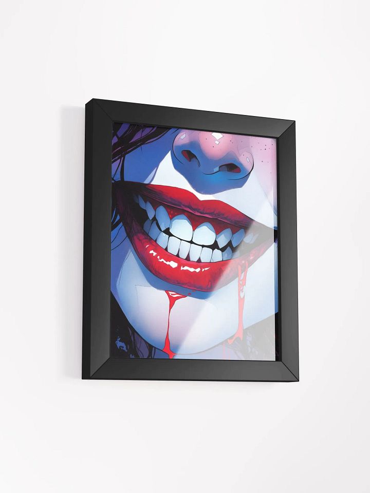 Framed Sanguine Smile Poster product image (30)