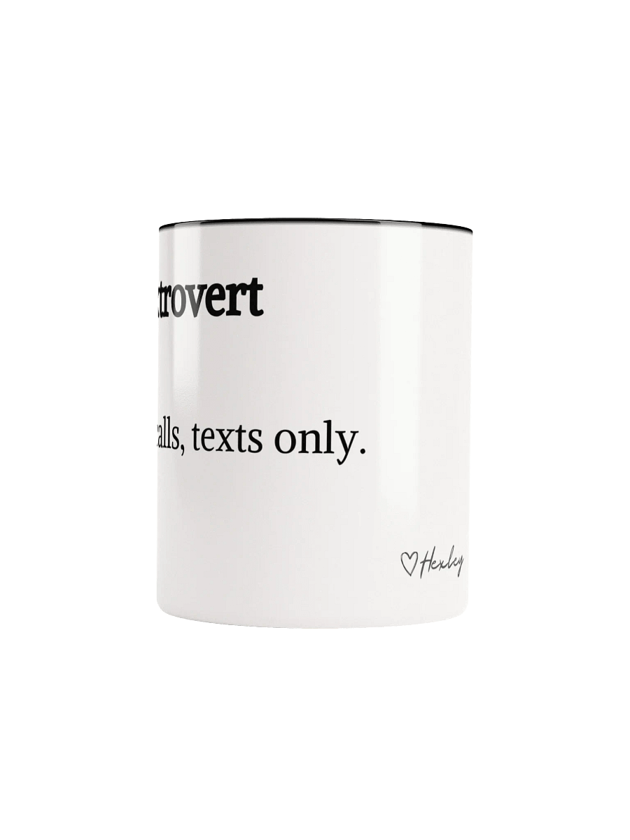 'Textrovert' Ceramic Mug product image (5)