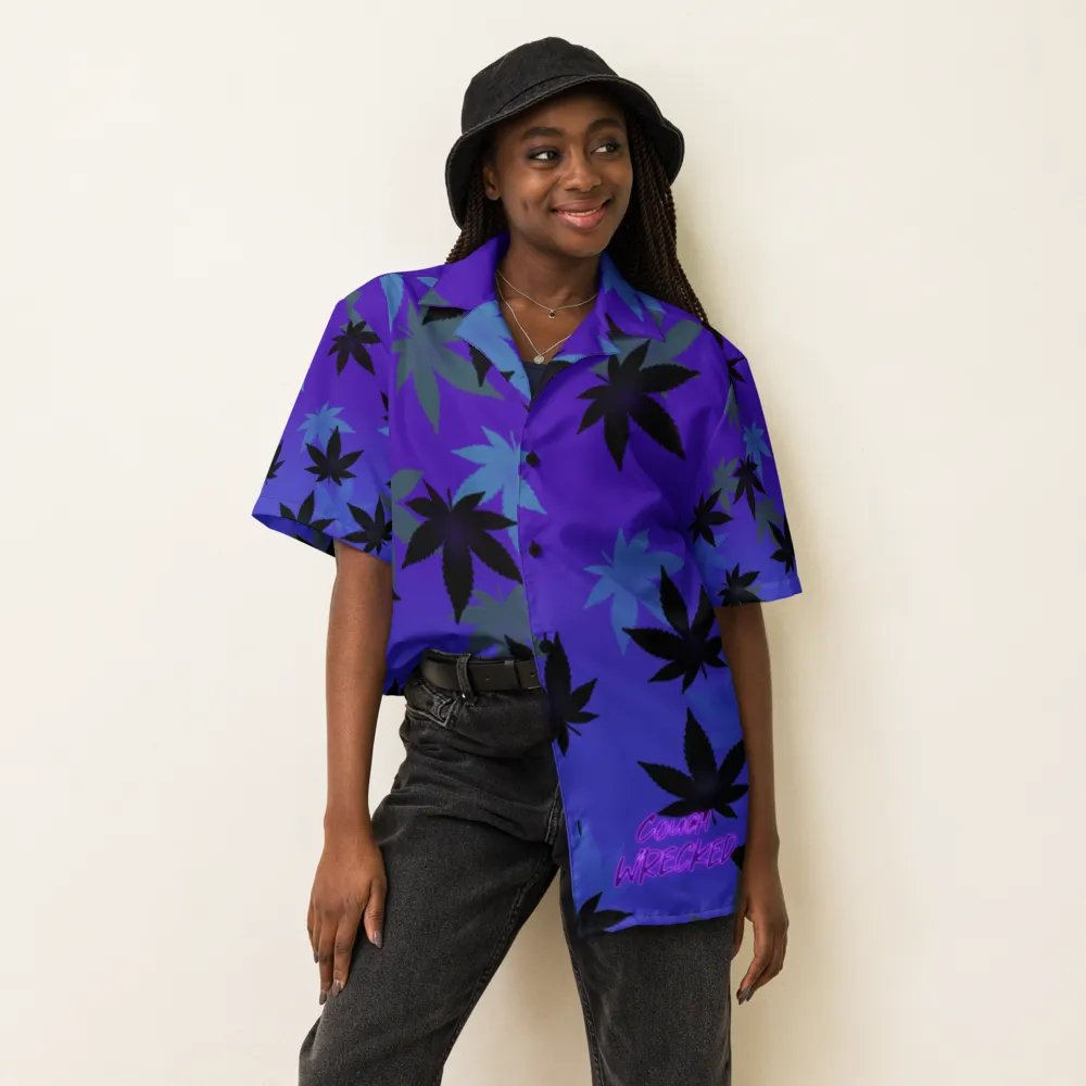 Button Up Leafy Purple product image (6)