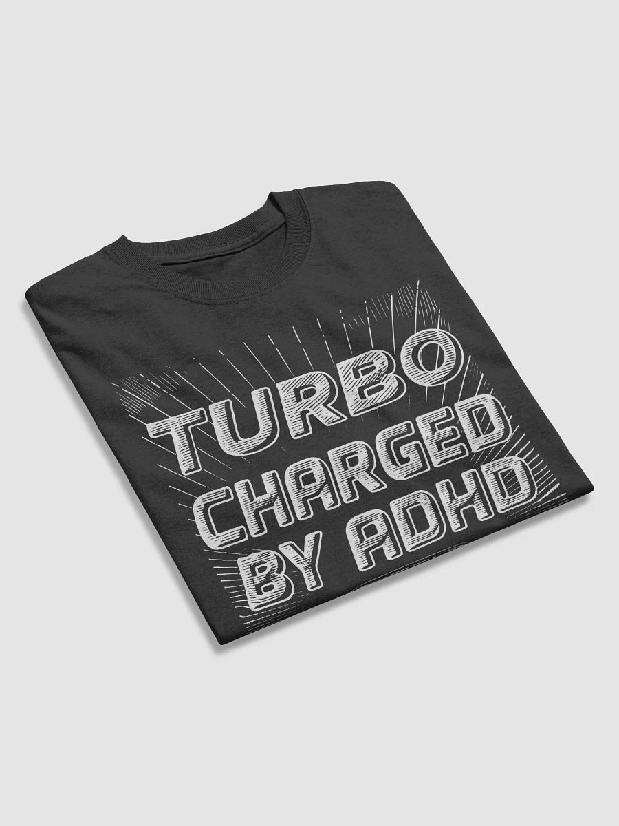 Turbo Charged by ADHD T-Shirt – Unique Car Enthusiast Design product image (2)