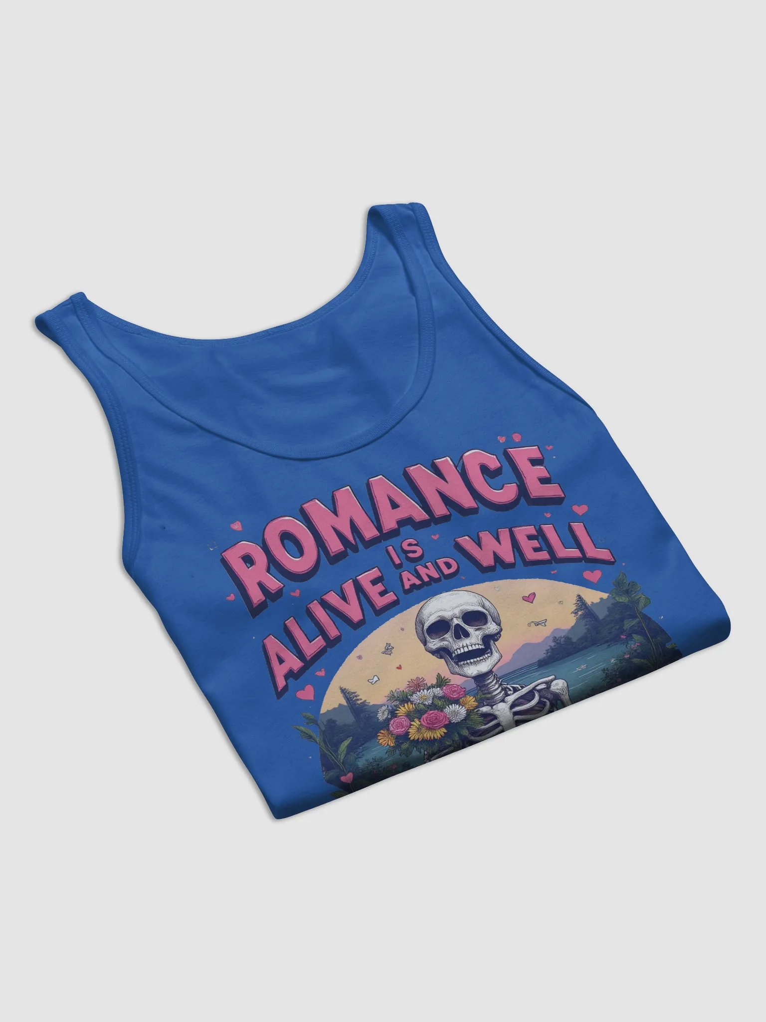 Romantic Skeleton Bouquet Tank product image (34)