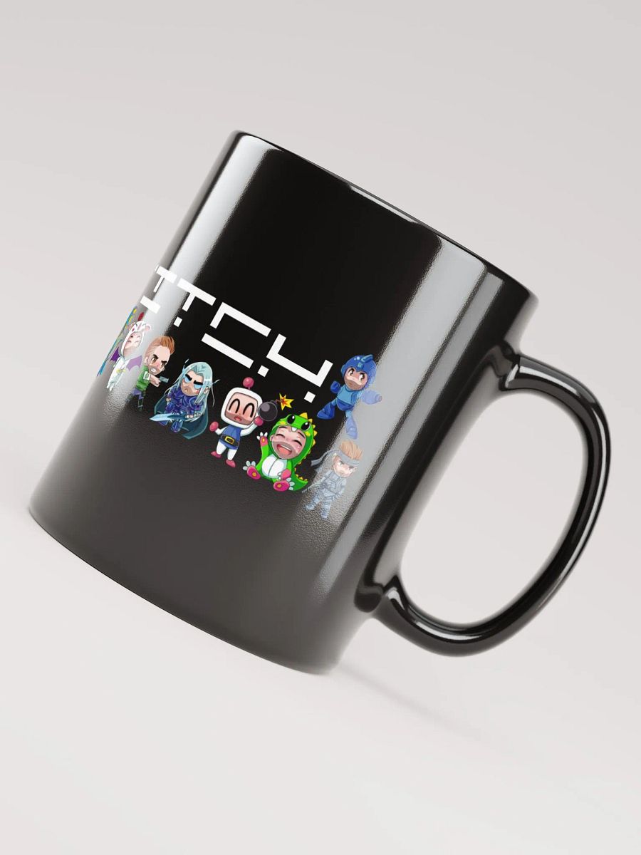 Pix Stitch Character Black Glossy Mug product image (4)