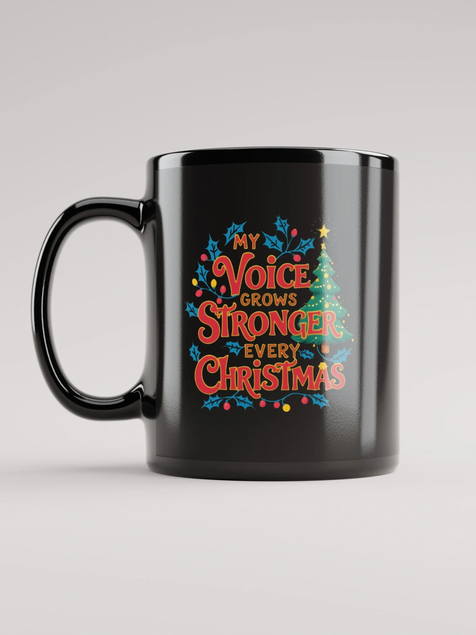 Magical Christmas Black Glossy Mug product image (1)