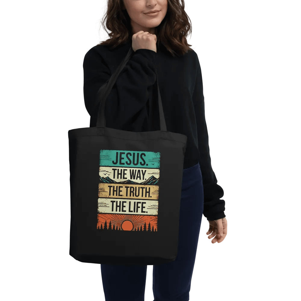 Jesus - The Way The Truth The Life Tote Bag product image (2)