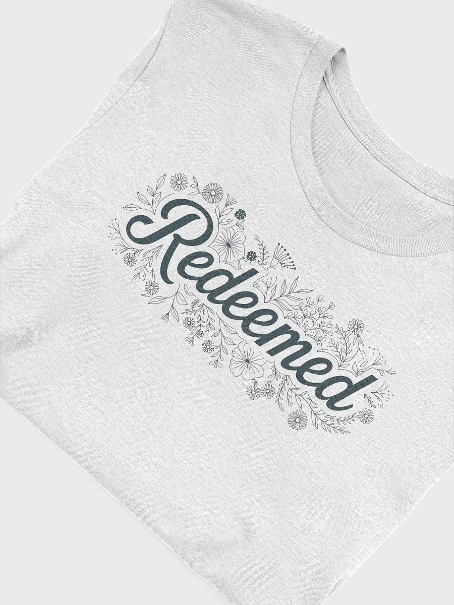 Redeemed Script Floral T-Shirt product image (5)