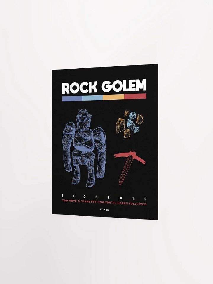 Rock Golem - Poster product image (2)