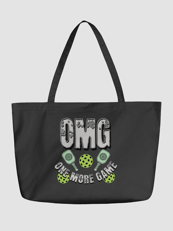 OMG One More Game Pickleball Block Passion Tote product image (2)