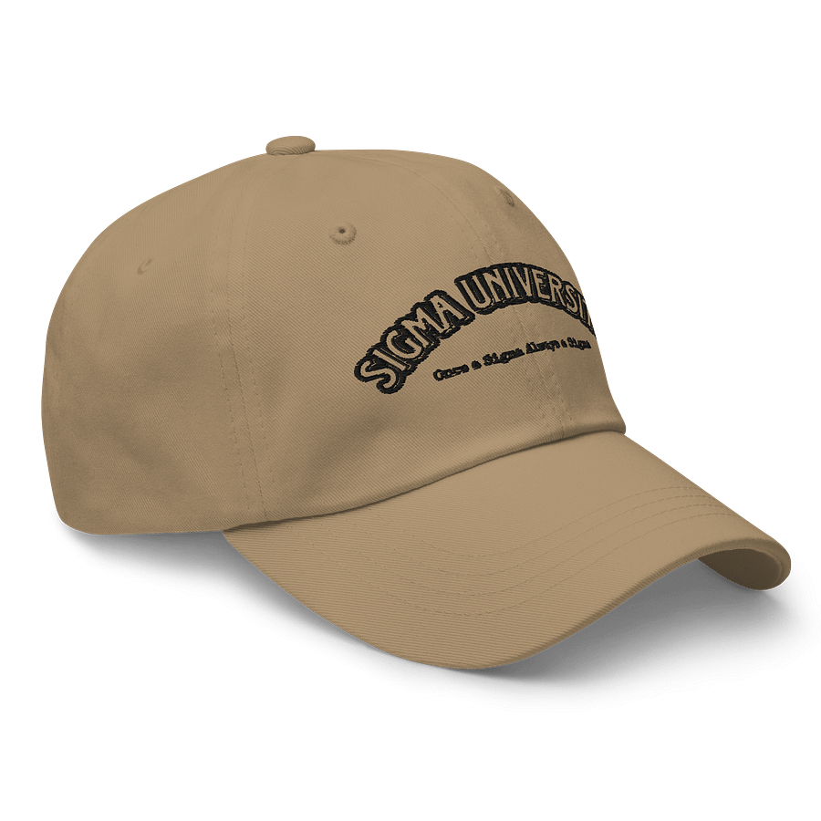 Sigma University Hat (Black Text) product image (7)