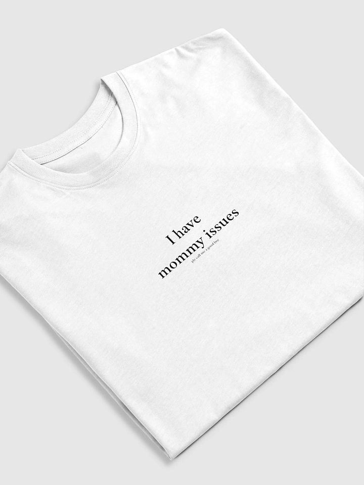 plz call me a good boy shirt (white) product image (1)