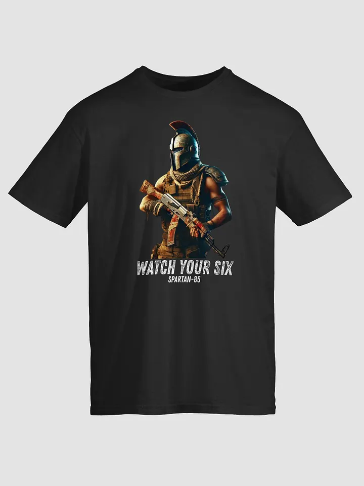 Watch Your Six T Shirt Dark product image (4)