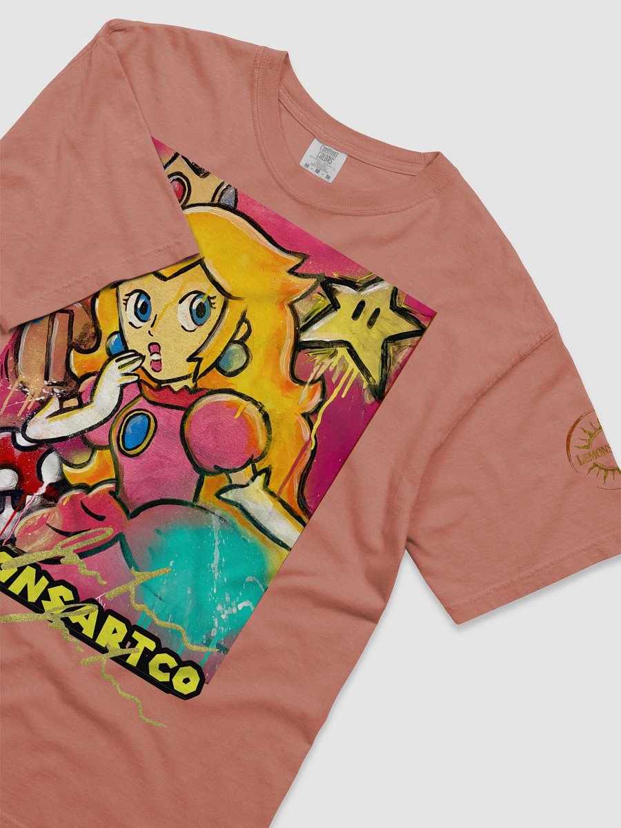 Peach Graffiti Soft Cotton Tee product image (58)