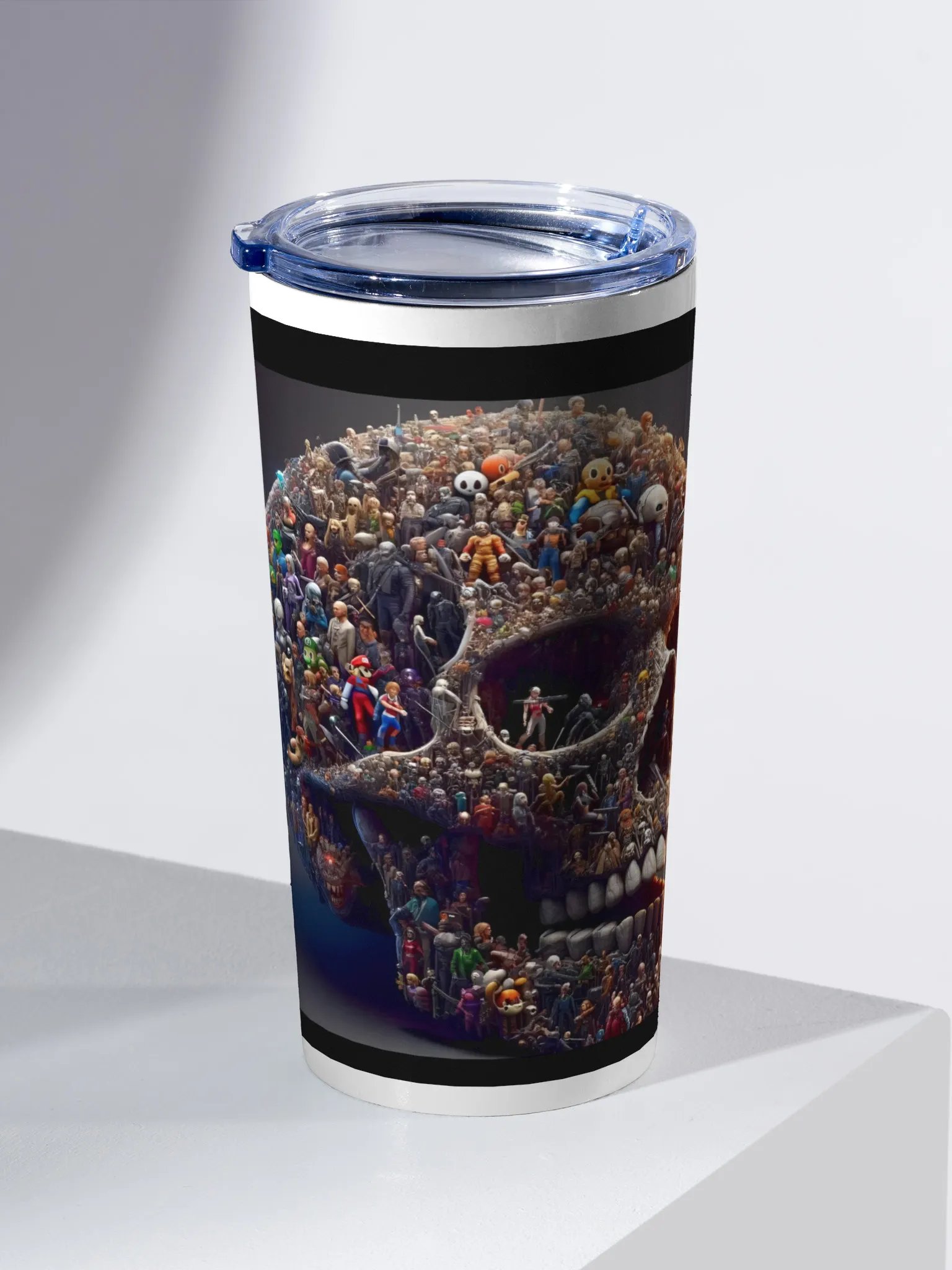 Pop Culture Skull 20oz Stainless Steel Tumbler product image (2)