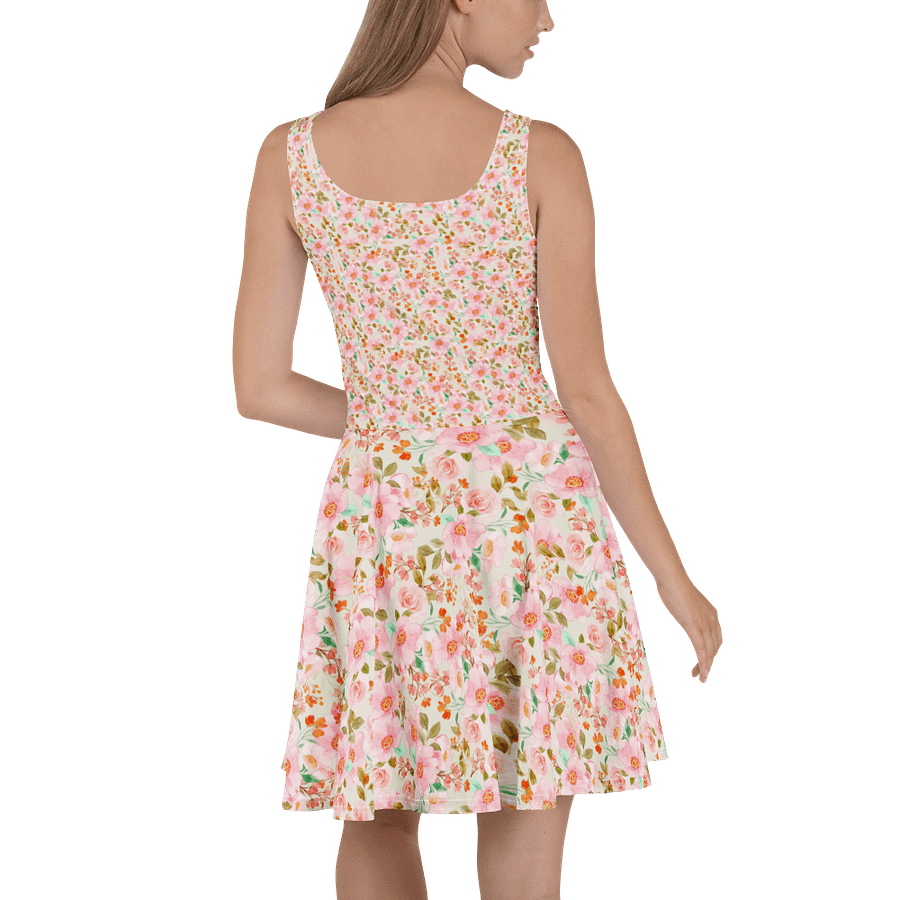 Pink Roses Skater Dress product image (4)