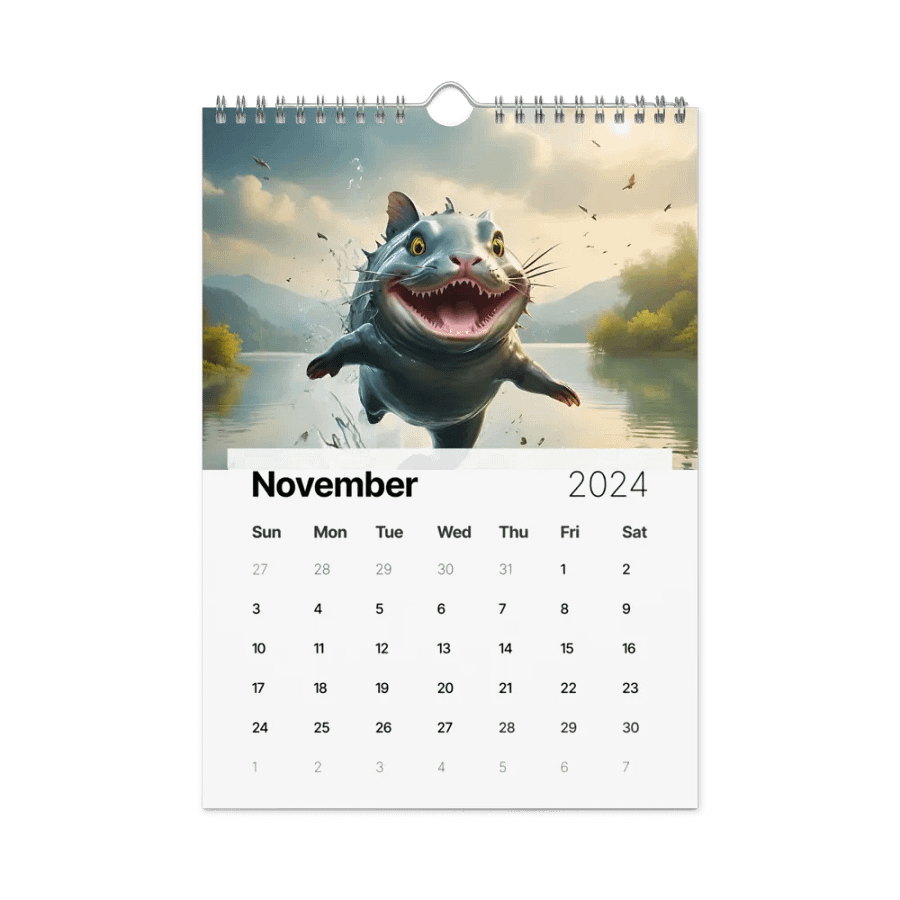 Angry Fish Calendar product image (11)