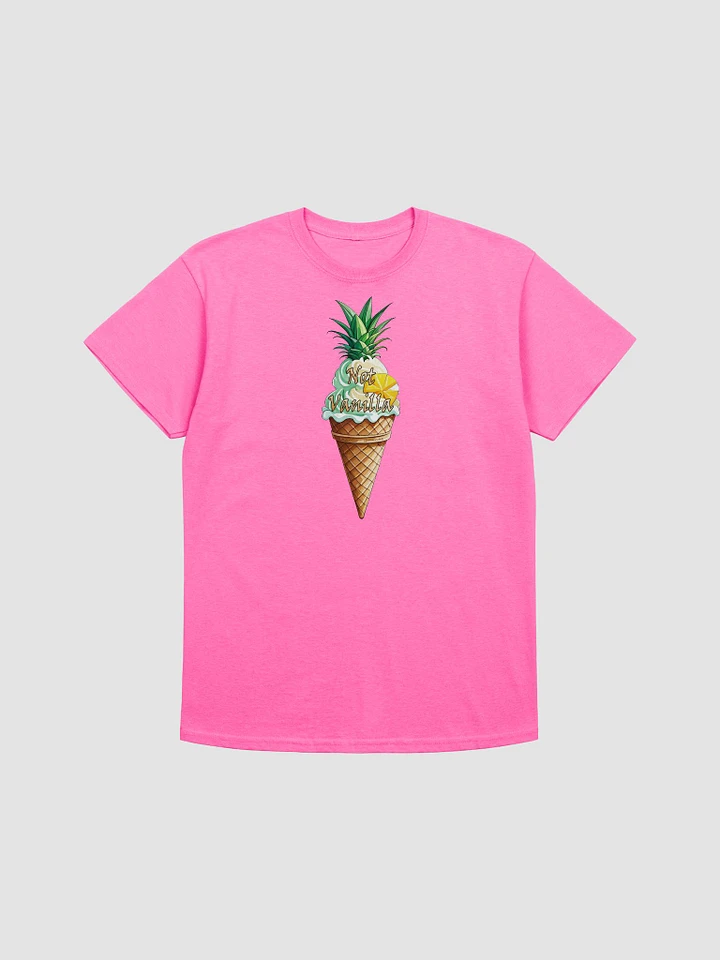 Not Vanilla Ice-cream cone cotton T-shirt product image (6)