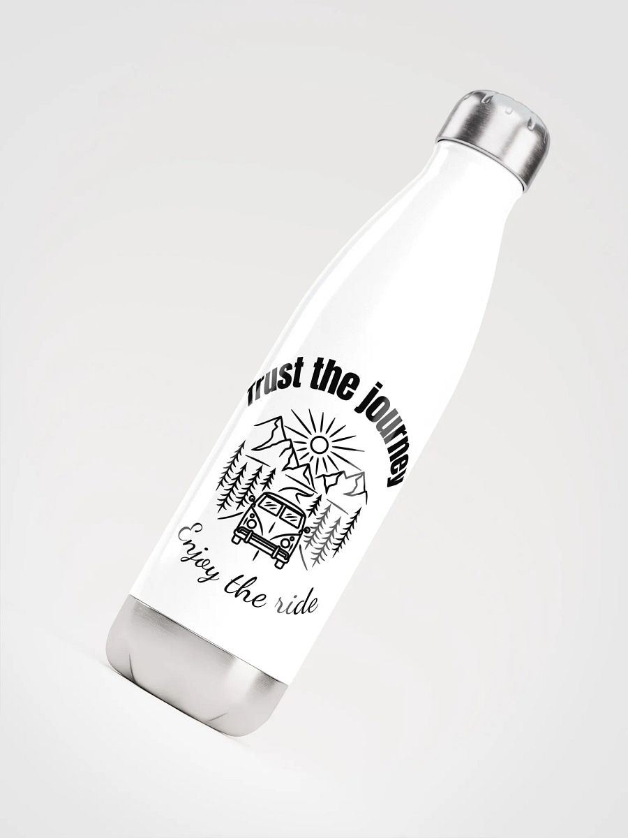 'Trust the Journey' Steel Water Bottle product image (4)