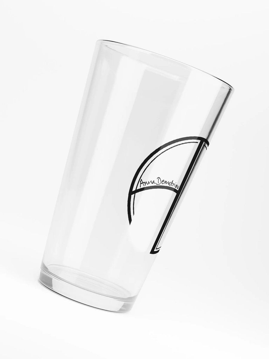 Logo Pint Glass (Black) product image (6)