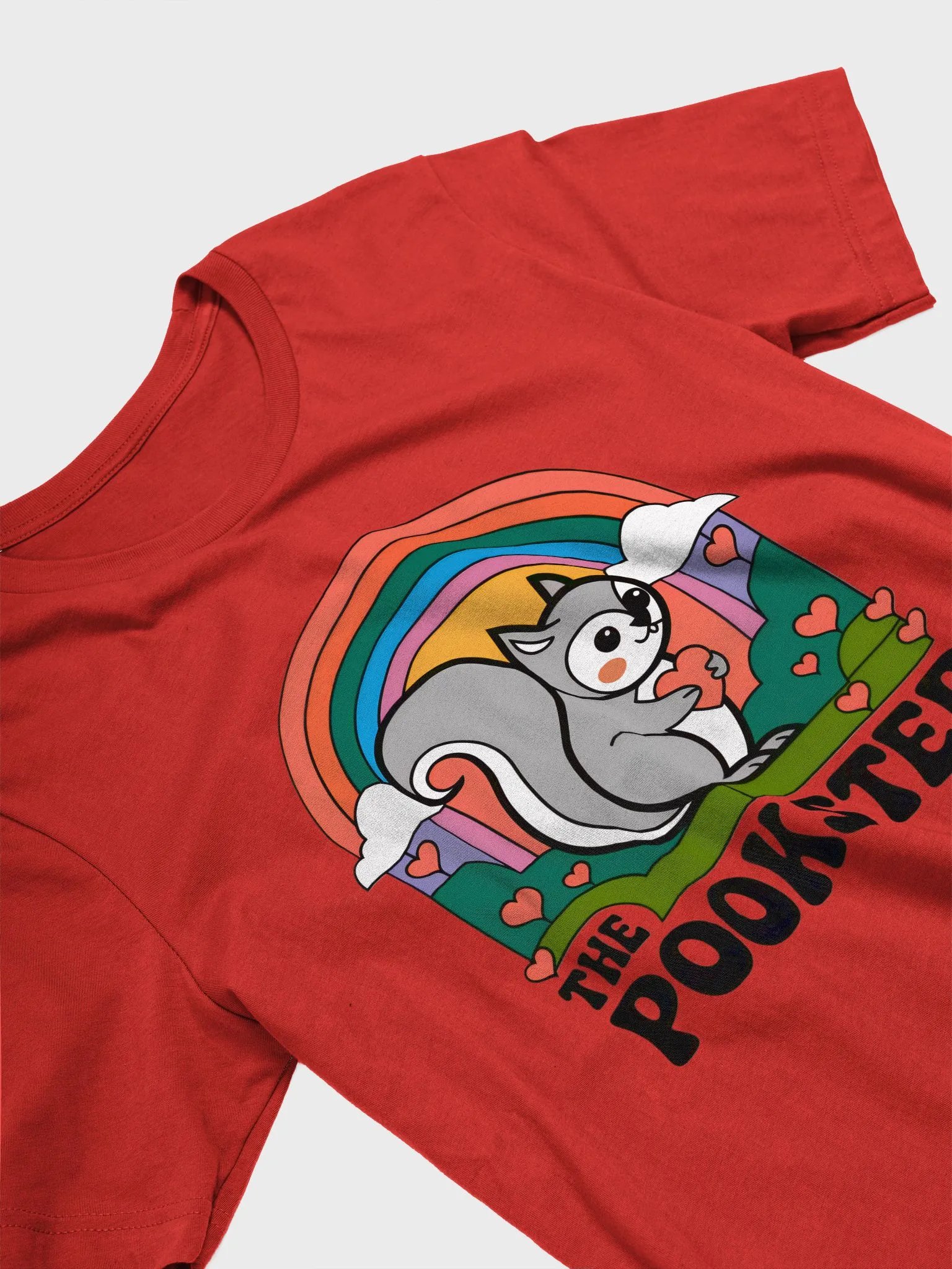 Supersoft and flattering lightweight tee: Pooky's Loveable Day product image (3)