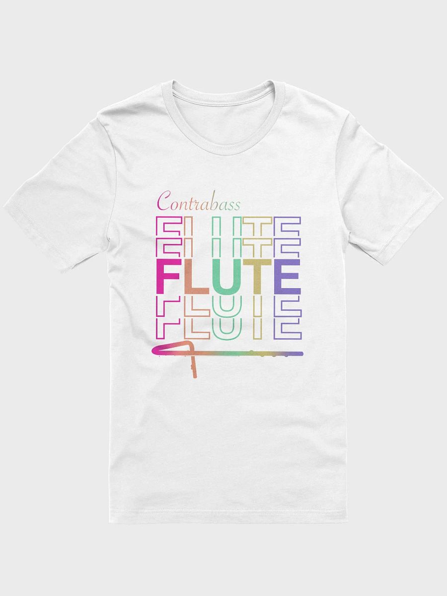 Symmetrical Flute Graphic T-Shirt - Contrabass - Unisex product image (1)