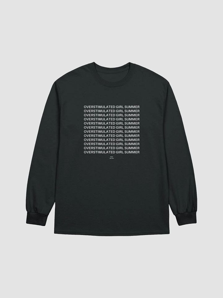 OVERSTIMULATED GIRL SUMMER long sleeve product image (7)
