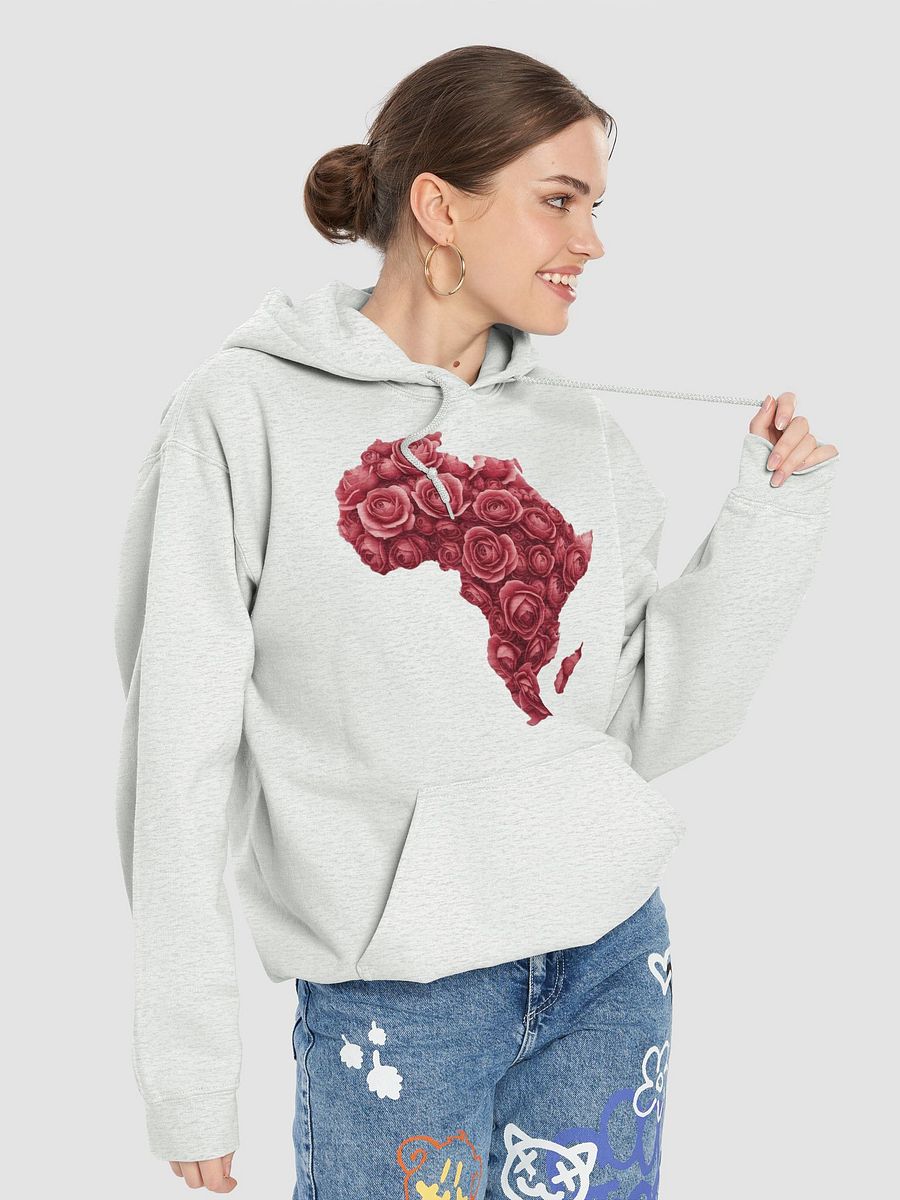 Map of Africa Red Roses Hoodie product image (65)