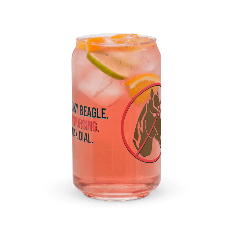 No Horsing | Max DIAL In A Can Glass product image (8)