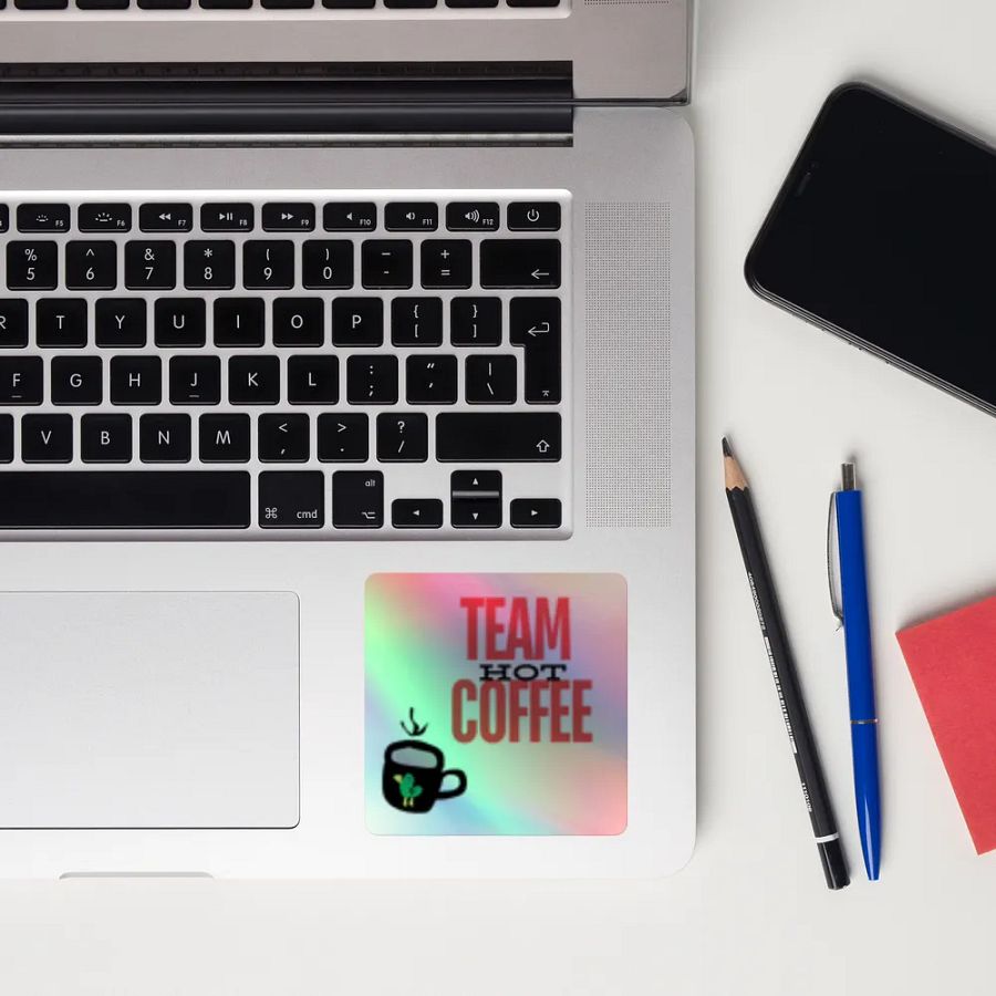 Team Hot Coffee Sticker product image (10)