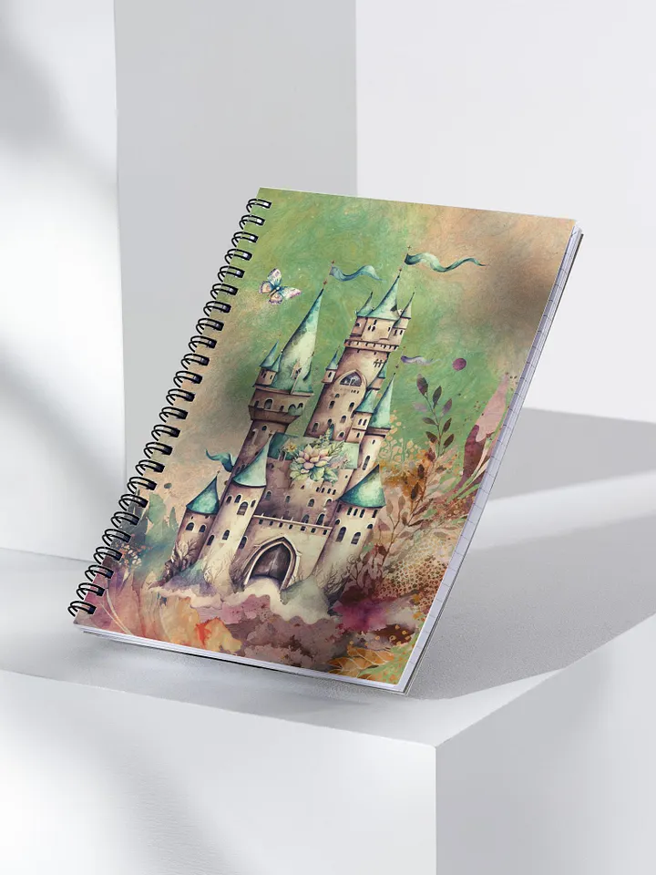 Magical Castle Watercolor Notebook product image (1)