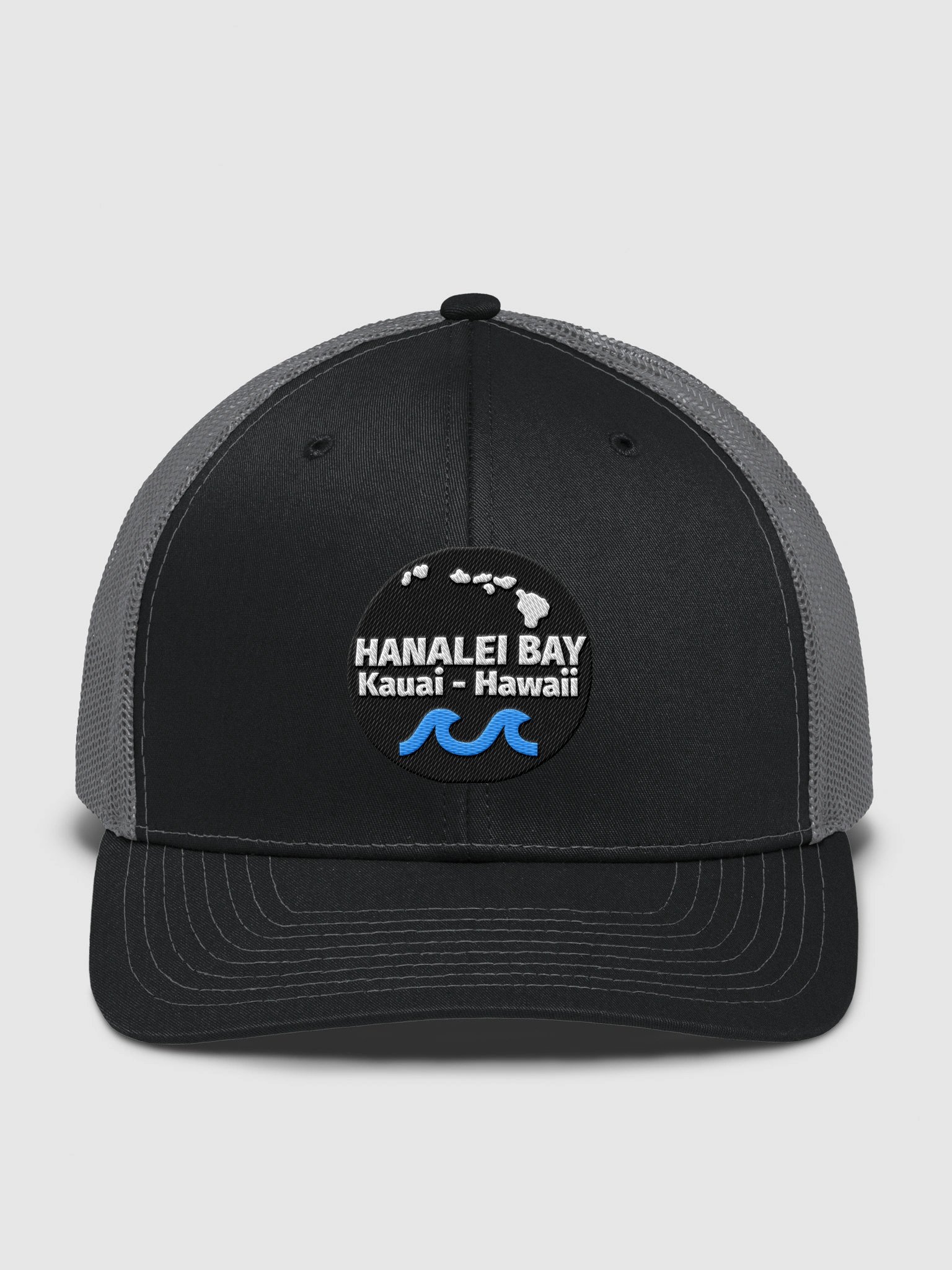 Hanalei Bay, Kauai - White Logo - Richardson Trucker Hat product image (6)
