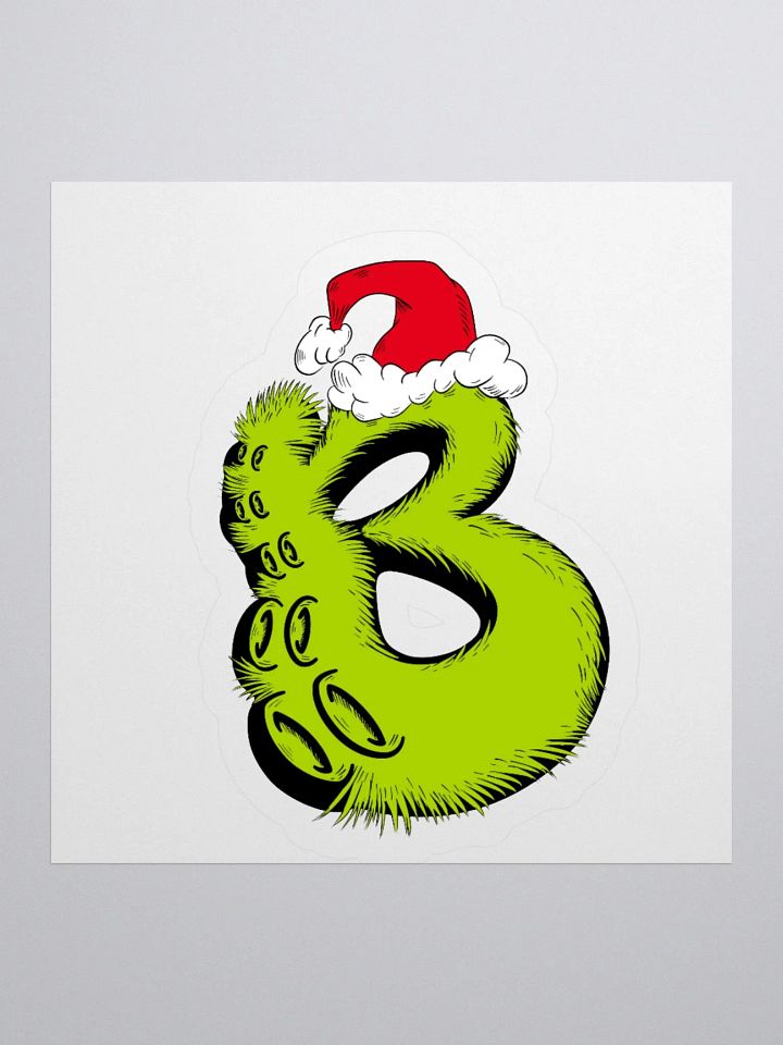 Grinch B sticker product image (1)