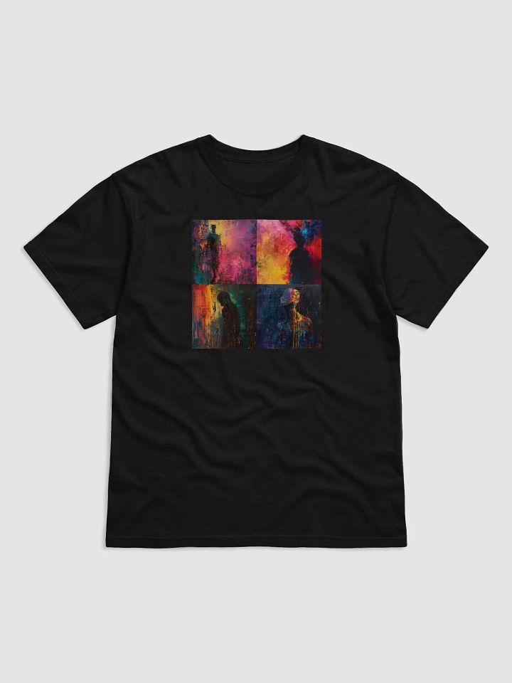 Four Shadows – Abstract Emotional Entity T-Shirt product image (1)