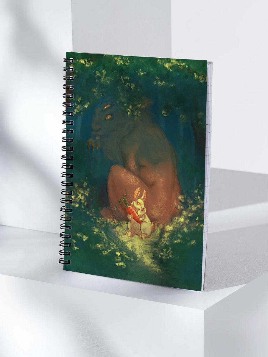 Bunny forest notebook product image (4)