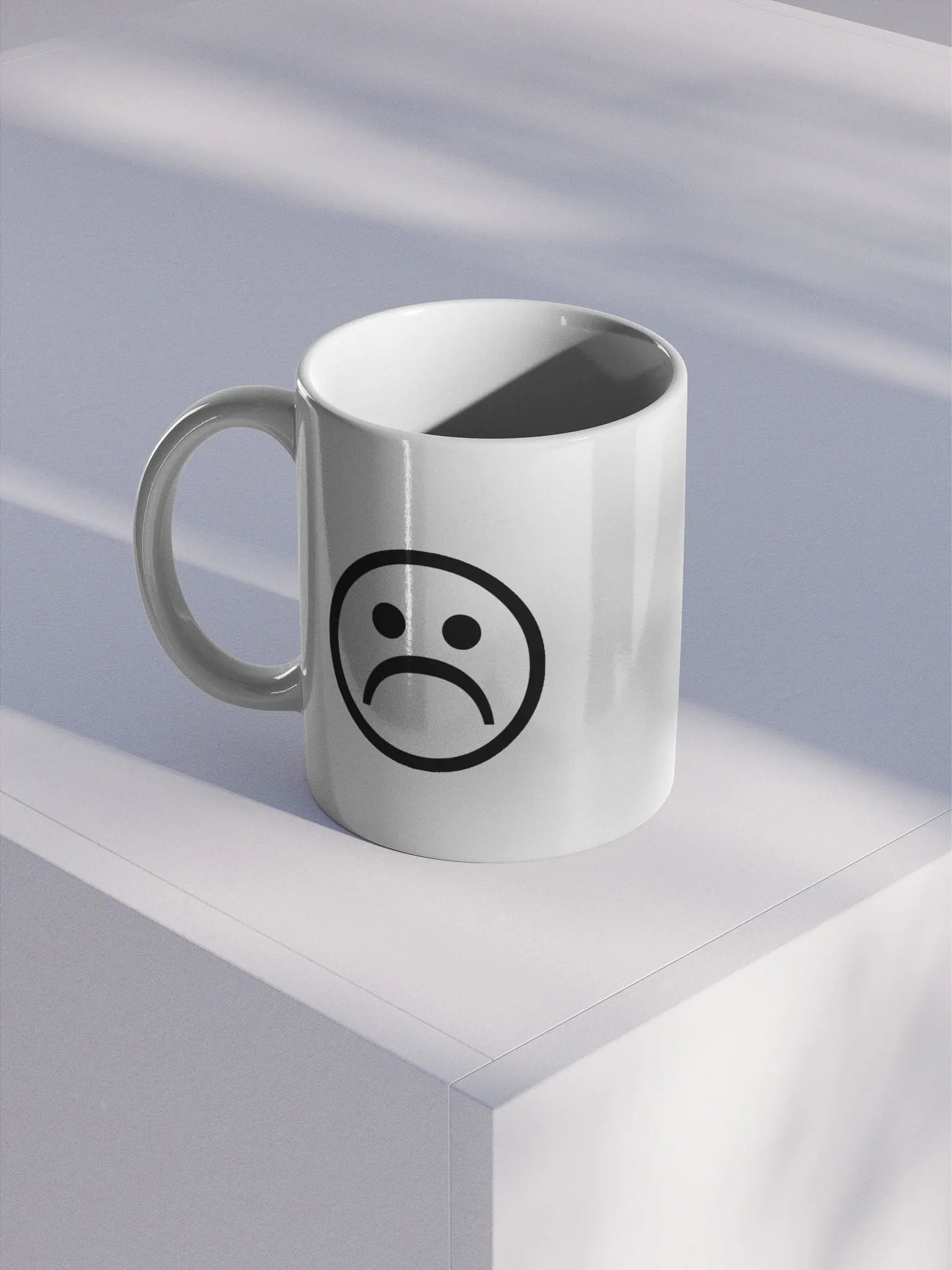 Sad face - Mug product image (1)