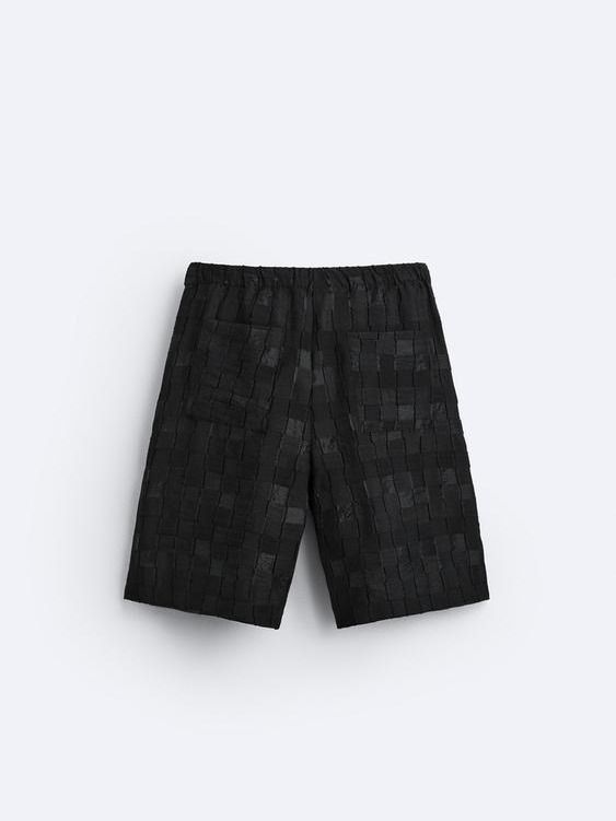 BRAIDED JACQUARD BERMUDA SHORTS product image (2)